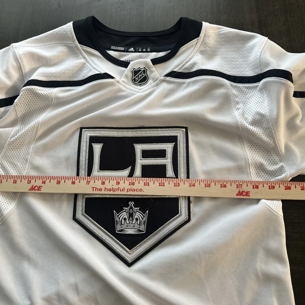 Adidas LA Kings White Authentic  Jersey Size 46